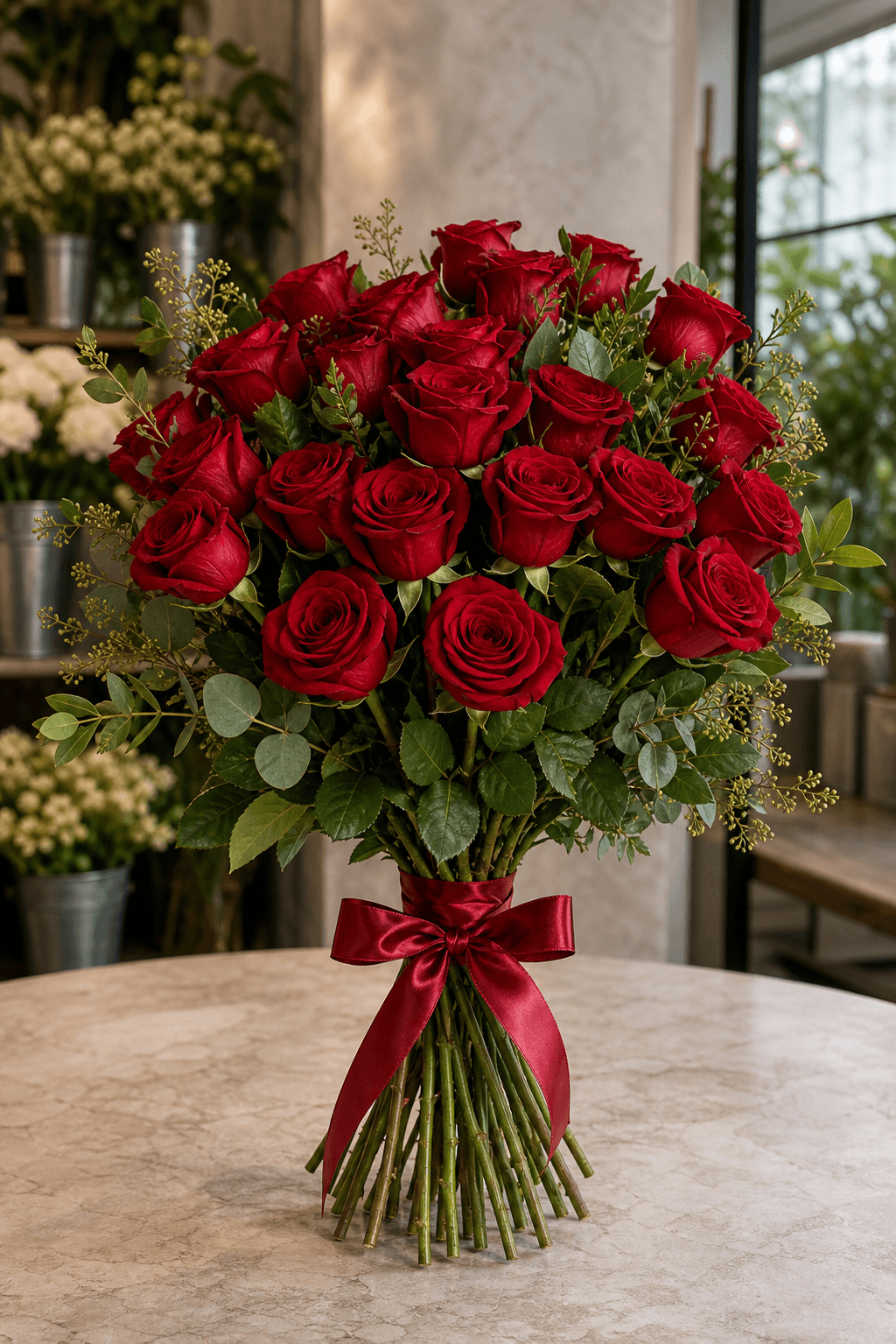 Premium Red Rose Bunch